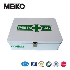 Mediċina fid-dar tal-pakkjar kaxxi tal-landa