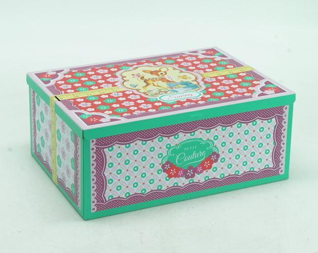 Rectangle Straight Corner Tin Can