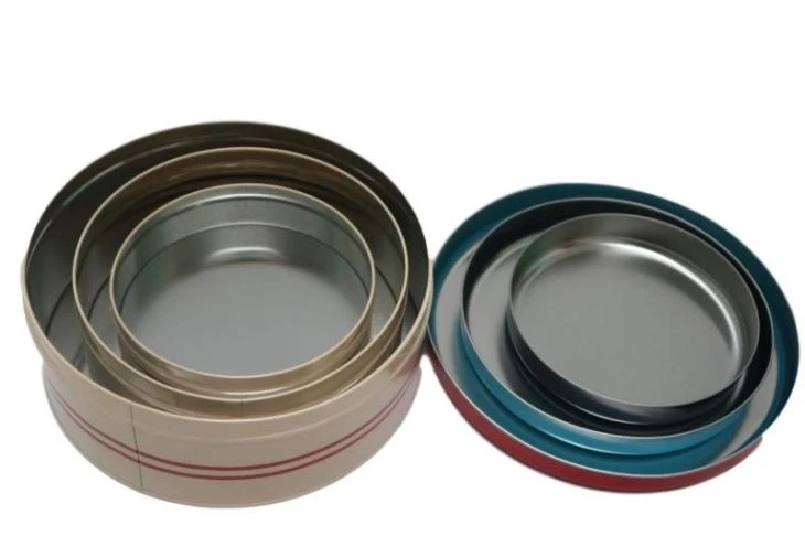 Round Tin Can, Cookie Can